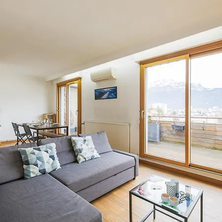 Le Berthelot - Terrasse Avec Vue Montagne Grenoble