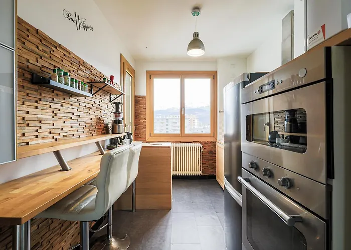 Le Berthelot - Terrasse Avec Vue Montagne Grenoble
