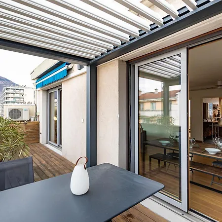 Daire Le Berthelot - Terrasse Avec Vue Montagne Grenoble